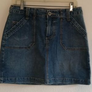 High Sierra blue jean skirt size 6